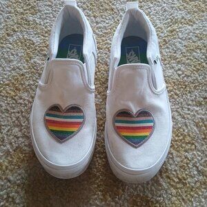 VANS Asher glitter heart Slip-on